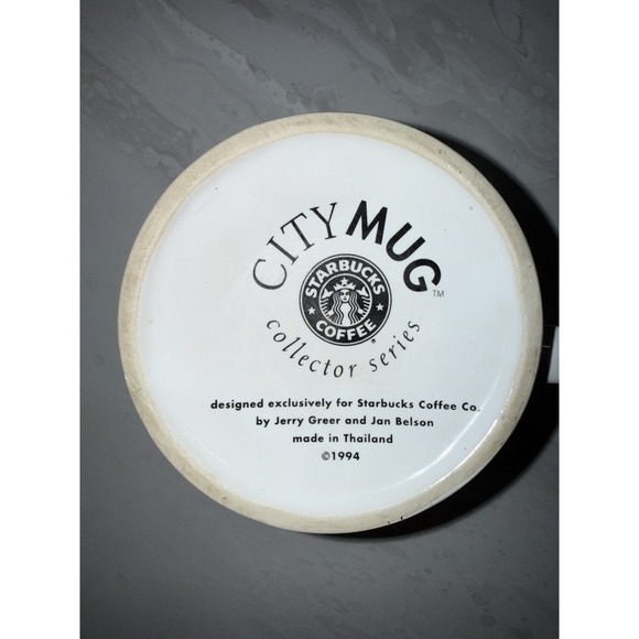 Starbucks Other - Vintage Starbucks Atlanta, City Mug Collection Mug, 16 oz- 1994 Large RARE